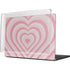 Pink Heart Pattern MacBook Pro 14in (2021-24) Case plus Skin